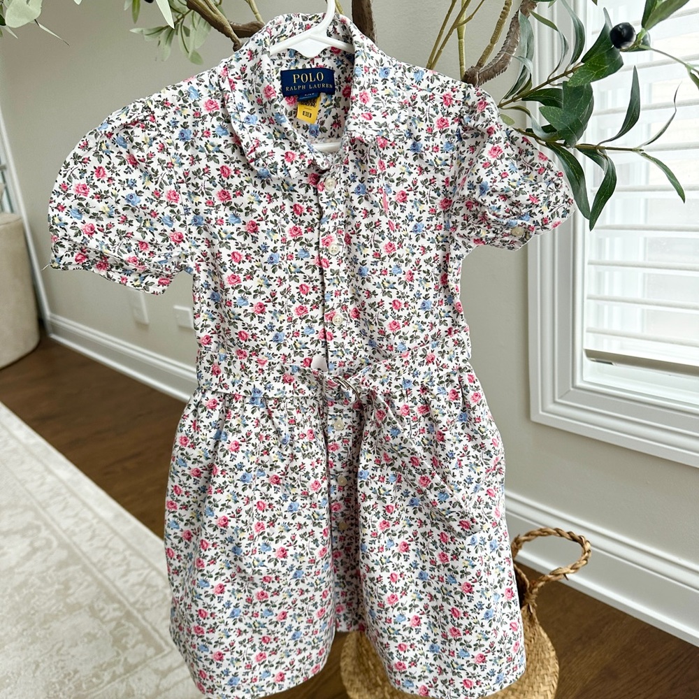 Beautiful Dress for girl, size 4T , Ralph Lauren